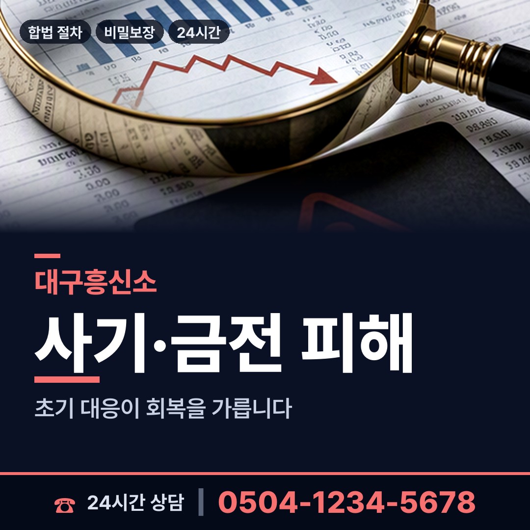 대구 내당4동 탐정사무소 상담 안내